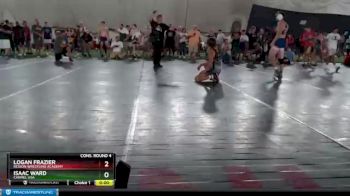 129 lbs Cons. Round 4 - Logan Frazier, Region Wrestling Academy vs Isaac Ward, Carmel USA