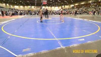 90 lbs Rr Rnd 4 - Ryleigh Sturgill, Baylor Wrestling Club vs Giselle Urquizo, Atwater Wrestling
