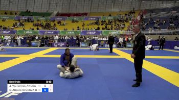 JOAQUIM VICTOR DE ANDRADE MOURA vs CESAR AUGUSTO SOUZA DE OLIVEIRA 2024 Brasileiro Jiu-Jitsu IBJJF