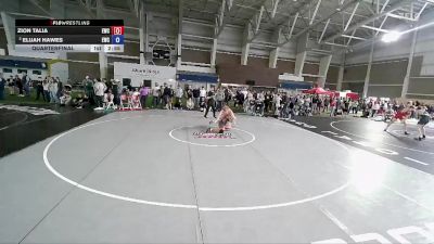190 lbs Quarterfinal - Zion Talia, Excalibur Wrestling Club vs Elijah Hawes, Empire Wrestling Club