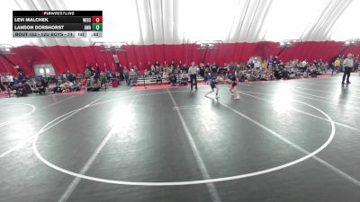 12U Boys - 74 lbs Cons. Round 1 - Landon Dorshorst, Askren Wrestling Academy vs Levi Malchek, Wisconsin