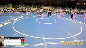 108 lbs Round Of 32 - Daxton Kline, Purler Wrestling Academy (PWA-NWA) vs Garrett Beane, Victory