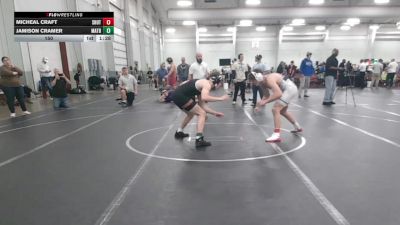 150 lbs Round 1 (10 Team) - Micheal Craft, Team Shutt vs Jamison Cramer, Mat Assassins Black