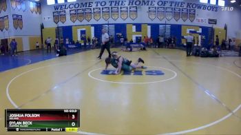 165 Gold Round 1 - Joshua Folsom, Deland vs Dylan Beck, Fleming Island