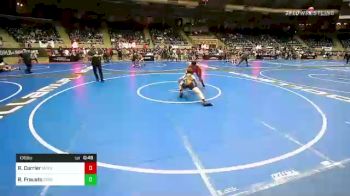 135 lbs Consi Of 8 #1 - Ryan Currier, Mayo Quanchi Judo And Wrestling vs Reece Frausto, Corespeed