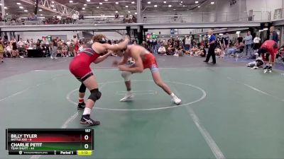 157 lbs Round 6 (8 Team) - Charlie Petit, Team Shutt vs Billy Tyler, Battle Axe