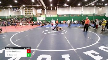 189 lbs Consolation - Jack Macdonald, Orchard Park vs Kwasi Bonsu, Baldwin