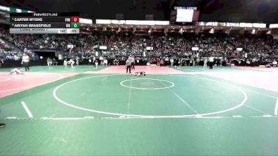 54 lbs Cons. Round 1 - Carter Myers, FDMA vs Ariyah Brassfield, RIKA