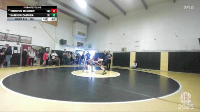108 lbs Cons. Round 2 - Samson Zamora, Dethrone vs Trenton McGrew, Vacaville Wrestling Club