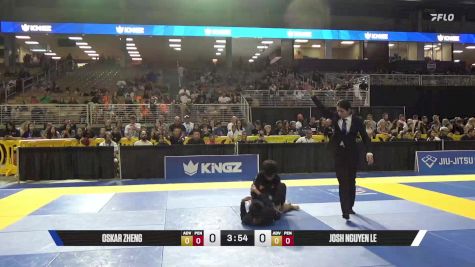 Josh Nguyen Le vs Oskar Zheng 2025 Pan Kids Jiu-Jitsu IBJJF Championship