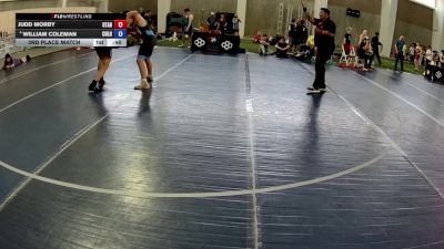 155 lbs 3rd Place Match - Jonathen Zamora, California vs Kooper Kovnesky, Montana