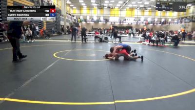 144 lbs Champ. Round 2 - Matthew Crimmins, Team Valley Wrestling Club vs Avery Paustian, McDominate Training Center