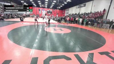 126 lbs Semifinal - Oleksandr Havrylkiv, Arlington Heights (HERSEY) vs Jackson Olson, Rockton (HONONEGAH)