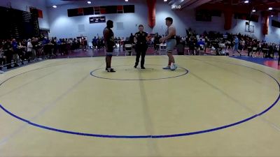 285 lbs Cons. Semi - Saul Acevedo, Culpeper vs Tye Bennefield, Midlothian Miners Wrestling Cl