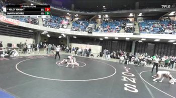 115 lbs Quarterfinal - Kiley Knight, Westville vs Janiya Moore, Unattached