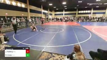 152 lbs Round Of 16 - Jeraimiah Nyberg, Grindhouse WC vs Ryan Hrcka, Gold Rush Wr Ac