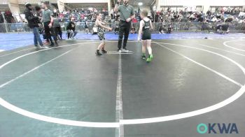 61 lbs Round Of 16 - Jackson Cummins, Lone Grove Takedown Club vs Teller Crane, Shelton Wrestling Academy