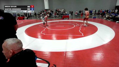 150 lbs Brock Taylor, Arkansas vs Sawyer Jorgensen, Team Kansas Gold