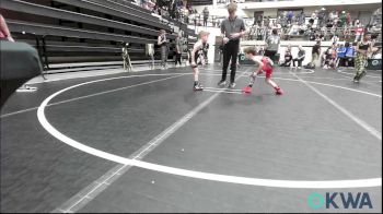 49 lbs Consi Of 8 #2 - Gunner Brooks, Duncan Demon Wrestling vs Brixton Hiser, Murray County Takedown Club