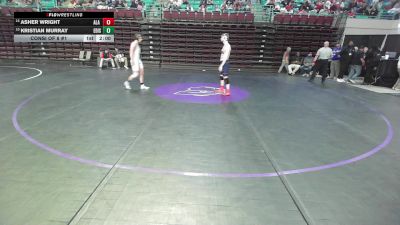 165 lbs Consi Of 8 #1 - Asher Wright, ALA Lexington vs Kristian Murray, Edisto