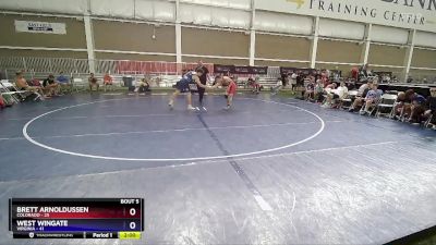 165 lbs Round 2 (8 Team) - Brett Arnoldussen, Colorado vs West Wingate, Virginia