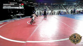 64 lbs Consolation - Maverick Spencer, Keystone Wrestling Club vs Chevy Plank, Maize WC