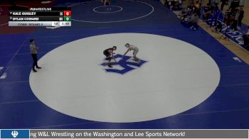 133 lbs Cons. Round 2 - Dylan Coward, Marymount University vs Kale Quigley, Elizabethtown College