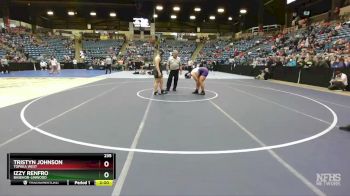 235 lbs Champ. Round 1 - Tristyn Johnson, Topeka West vs Izzy Renfro, Basehor-Linwood