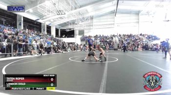67 lbs Cons. Round 2 - Landon Dold, WTC vs Taten Roper, Dexter