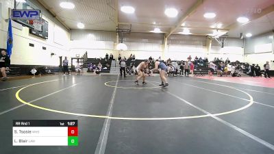 170 lbs Rr Rnd 1 - Shae Tsosie, Warner High School vs Lilah Blair, Little Axe Womens Wrestling