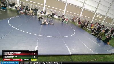 84 lbs Cons. Round 2 - Ronan Yocom, Northside WC vs Khye Christensen, Bear River WC