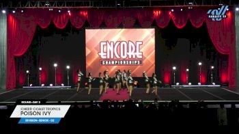 Cheer Coast Tropics - Poison Ivy [2023 L2 Senior - D2 Day 2] 2023 Encore Grand Nationals