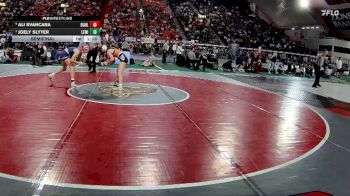 G 114 lbs Semifinal - Joely Slyter, Lewiston vs Ali Svancara, Buhl