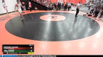 160 lbs Cons. Round 5 - Anthony Gulino, Plainfield (NORTH) vs Will Prater, Lombard (MONTINI)