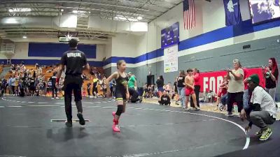 75 lbs Round 2 - Burke Beckham, Knights Youth Wrestling vs Chase Hood, Summerville Take Down