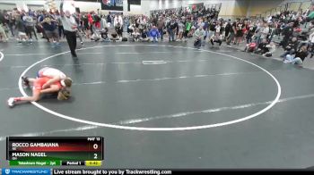 92 lbs Champ. Round 1 - Mason Nagel, OH vs Rocco Gambaiana, NE