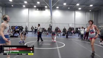 120 lbs Round 5 (6 Team) - Chase Alvarez, Rebellion vs Brock Rothermel, River WC