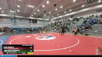 105 lbs 1st Place Match - Jeramiah Musbach, Green River Grapplers vs Ace Arnold, Saratoga Wrestling Club