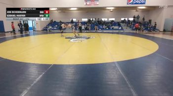 174 lbs Cons. Round 3 - Jon Schoenlein, Embry-Riddle (Ariz.) vs Ezekiel Hueter, Hope-UN