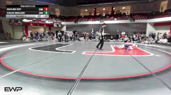 125 lbs Rr Rnd 3 - Hayliee Roy, Comanche High School Girls vs Cailin Neeland, Choctaw HS Girls