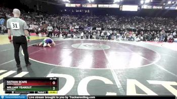 2A 145 lbs Cons. Round 1 - Nathan Scafe, North Fremont vs William Yearout, Potlatch