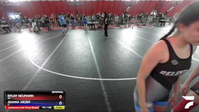 117 lbs Semifinal - Emjay Neumann, WI vs Gianna Arzer, IL