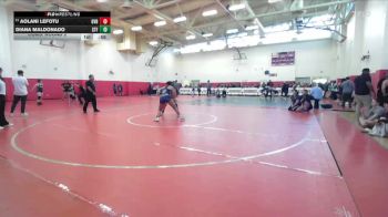 155 lbs Cons. Round 2 - Diana Maldonado, St. Francis vs Aolani Lefotu, Golden Valley (Bakersfield)