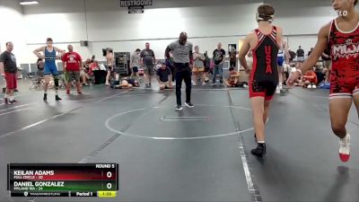 157 lbs Round 5 (8 Team) - Brody Kaplan, Myland WA vs Aiden Baum, Full Circle