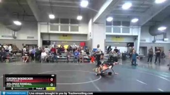 88 lbs Round 5 (6 Team) - Soloman Randall, MJWL All Stars vs Cayden Boedecker, Daytrip Black