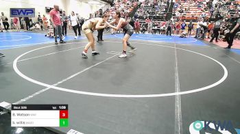 138 lbs Quarterfinal - Bella Watson, Warner Eagles Youth Wrestling vs Brooklyn Willis, Wagoner Takedown Club