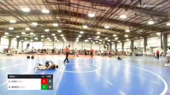 95 lbs Prelims - Chris Noto, Germantown Wrestling vs Kamden Beatty, Ragin Raisins Concord MS