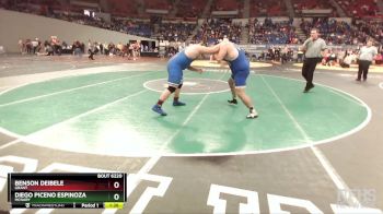 6A-285 lbs Champ. Round 2 - Diego Piceno Espinoza, McNary vs Benson Deibele, Grant