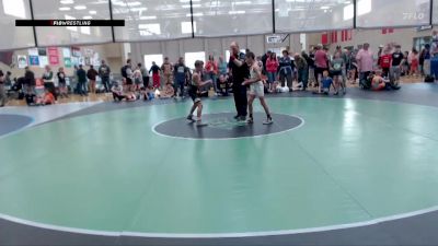 67-70 lbs Round 4 - Lincoln Gaver, 208 Badgers Wrestling Club vs Julian Guillen, Fighting Squirrels Wrestling Club