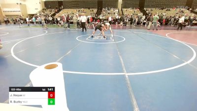 122-H lbs Semifinal - Juan Roque, Barn Brothers vs Reid Buzby, Yale Street